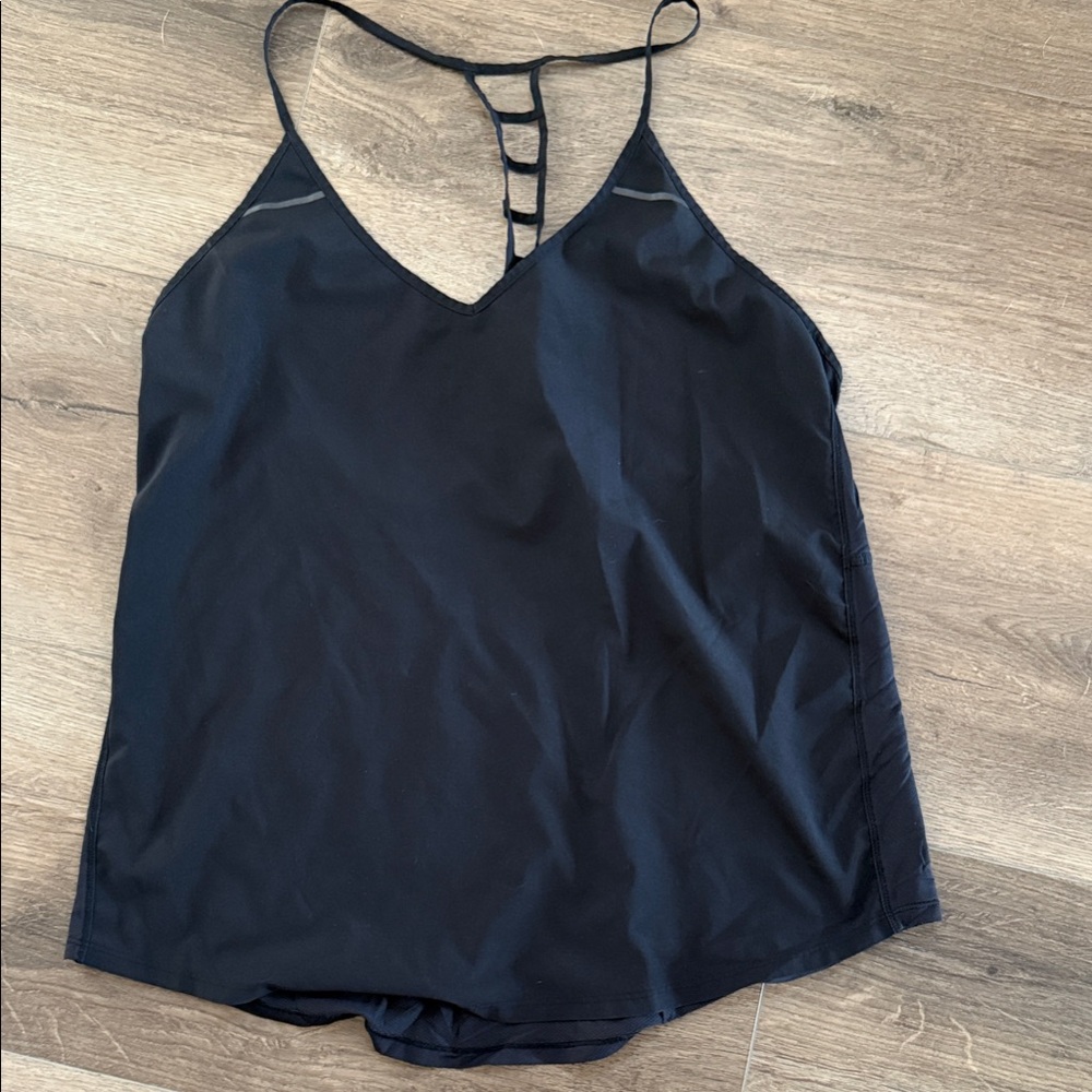 Lululemon Athletica Black Strappy Tank Top